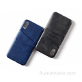 Ysure Card Slot Avec Etui Téléphone Coque Arrière